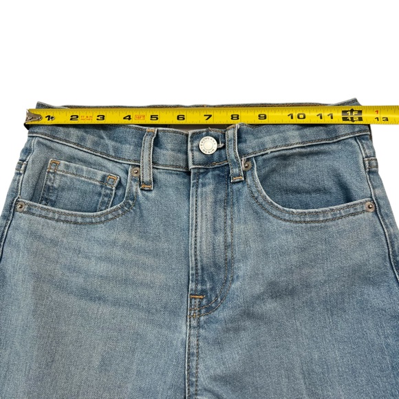 Everlane Kick Crop Jeans Raw Hem Size 24 - Picture 4 of 6